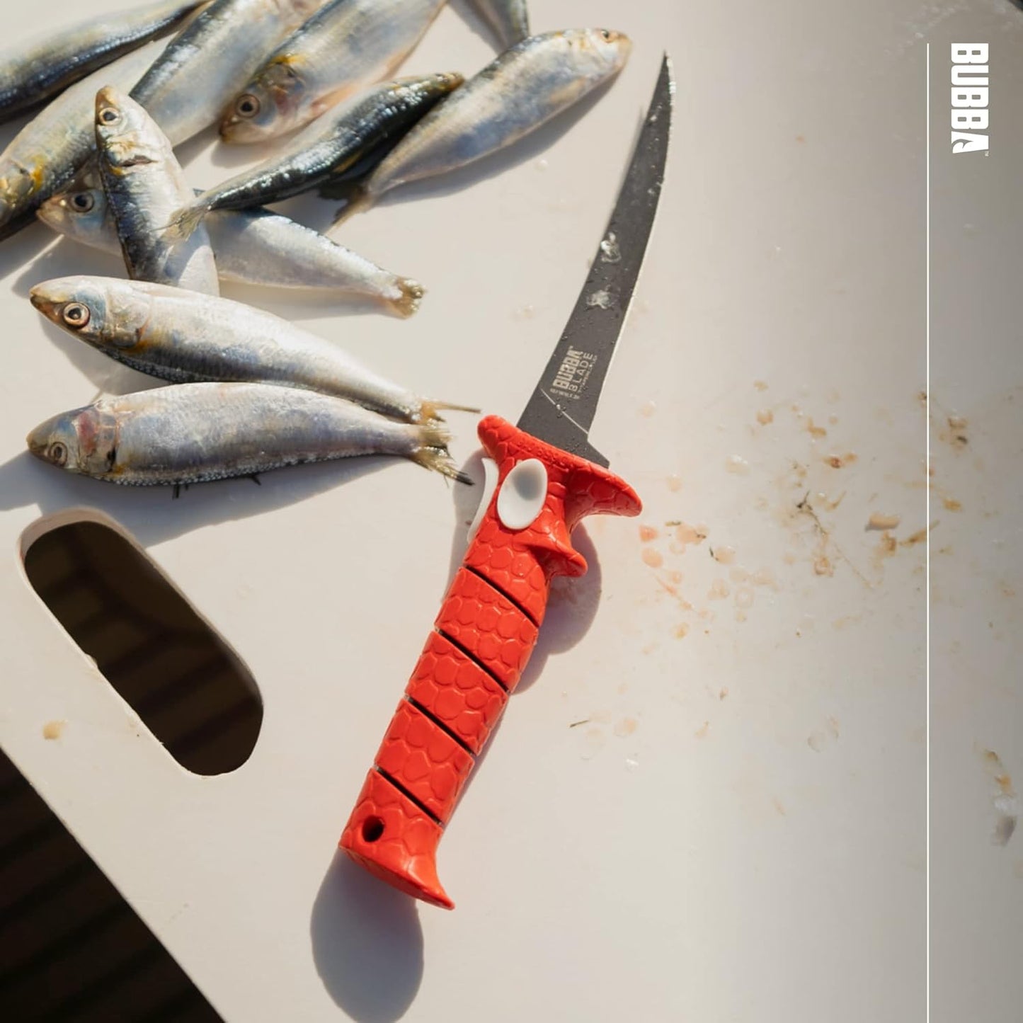 Bubba Blades 7 Inch Tapered Flex Fillet Fishing Knife BB1-7F