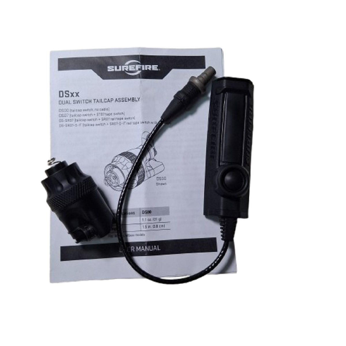 SureFire DS00-BK MilSpec Dual Switch Assembly Scout Light Black gently used | Beauty Riche