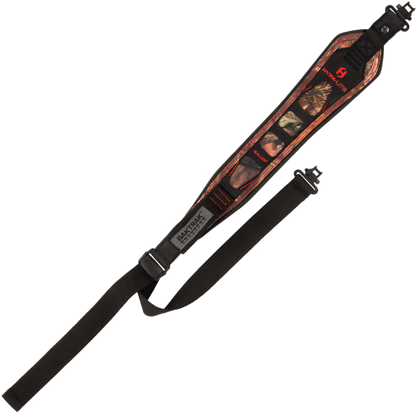 Allen 8374 Hex Rifle Sling w/BakTrak Grip Panel Mossy Oak Break-Up Country Hypalon, Adjustable Length 21" to 42" w/Cam Lock Buckle 3" Wide