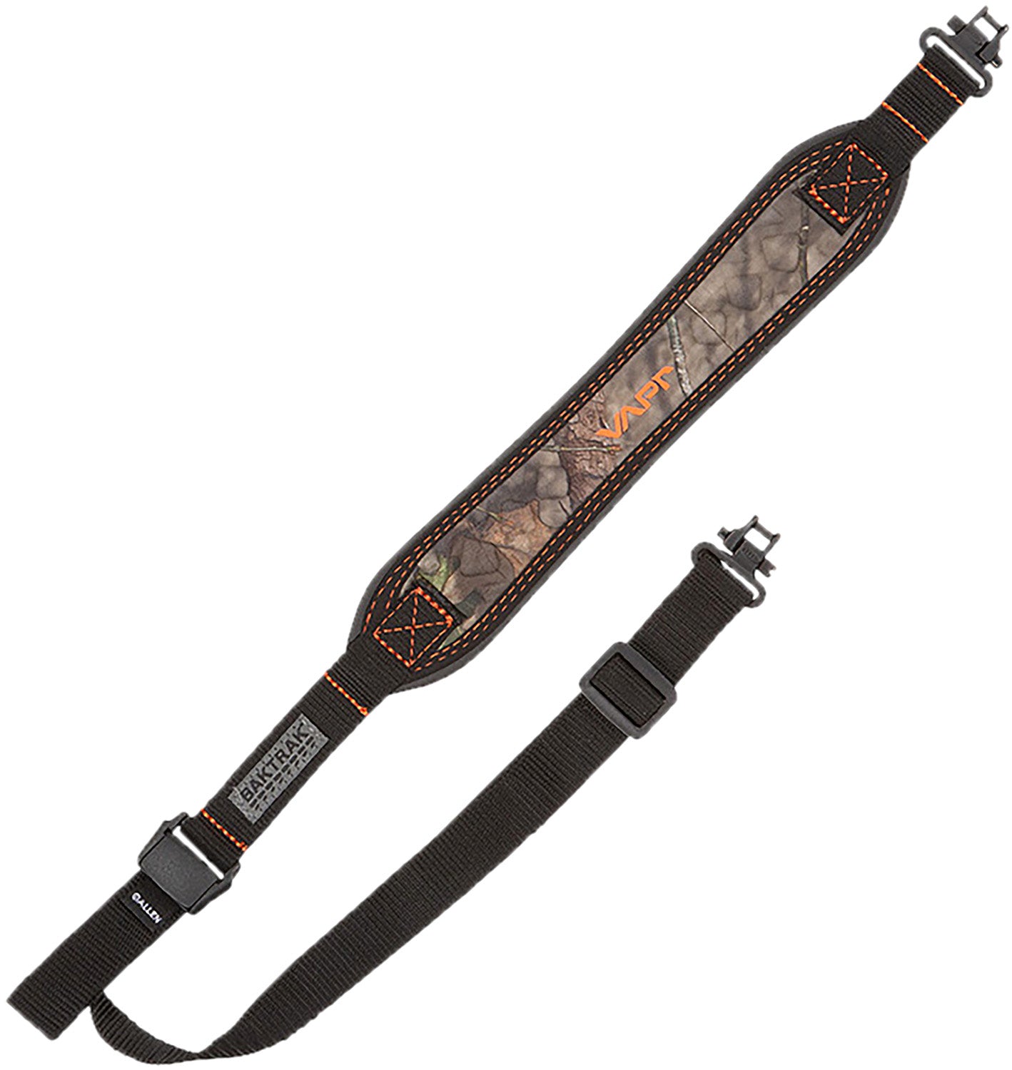 Allen 8376 Vapor Rifle Sling Mossy Oak Break-Up Country w/BakTrak Grip Panel, Adjustable Cam Lock Buckle