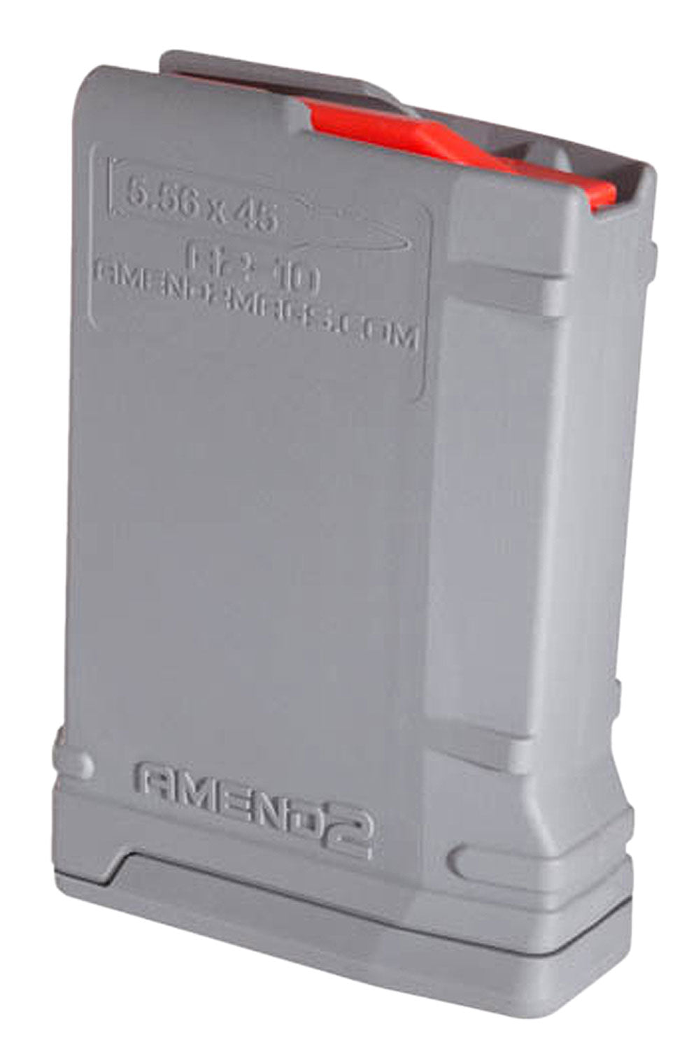 Amend2 556MOD2GRY10 MOD-2 10rd 223 Rem/5.56x45mm NATO Compatible w/ AR-15/M16/M4 Gray Polymer