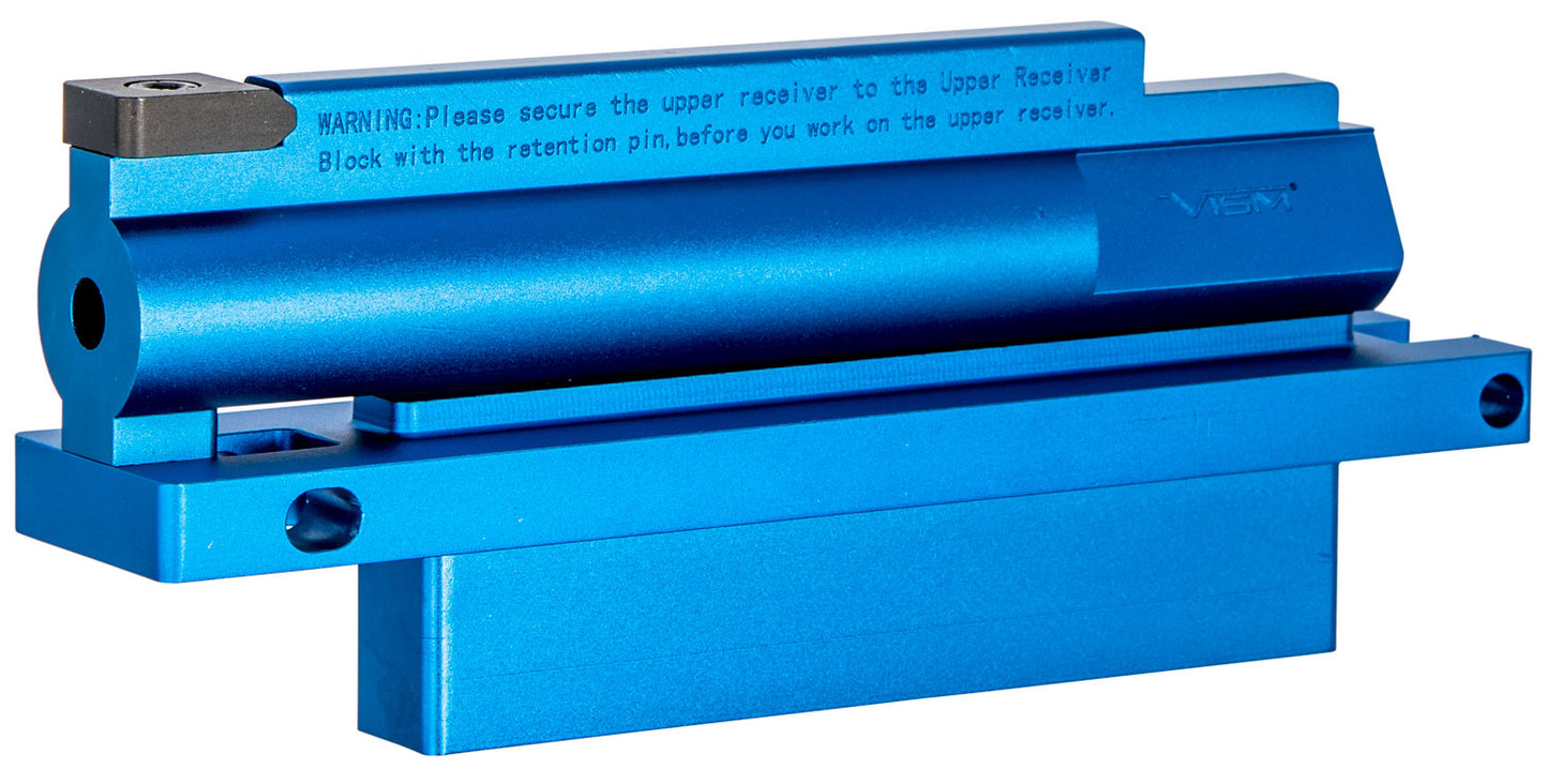 NcStar VTARUVB Upper Receiver Block Blue Anodized Aluminum AR-15