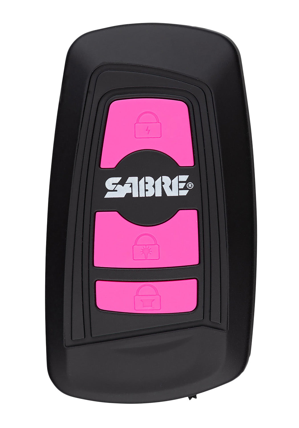 Sabre S1013PK 3-In-1 Stun Gun Safety Tool Pink Polymer 1.15 uC Pain Rating Features Built in Flashlight