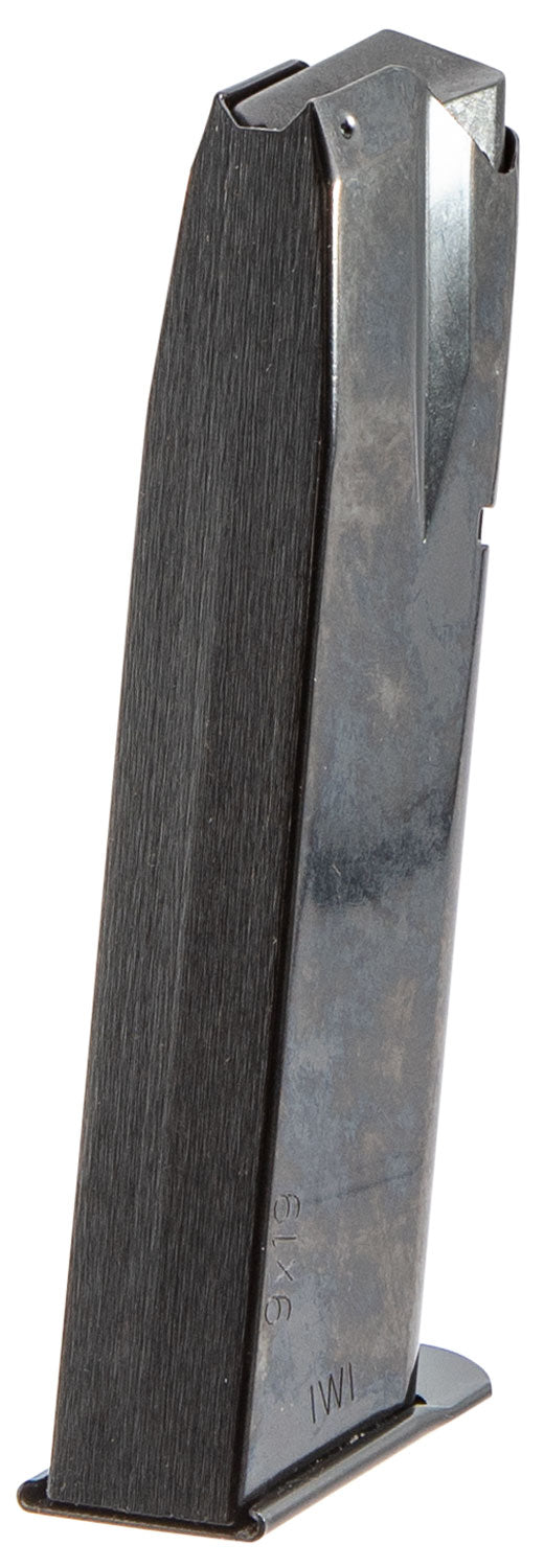 IWI US J941M916S Jericho Black Detachable 9mm Luger Magazine w/ Steel Base Pad for IWI Jericho 941/PL-9/PSL-9/F-9/FS-9