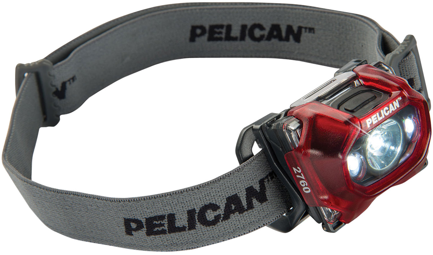 Pelican 2760C 2760 42-289 Lumens White LED Bulb Red 101 Meters Distance