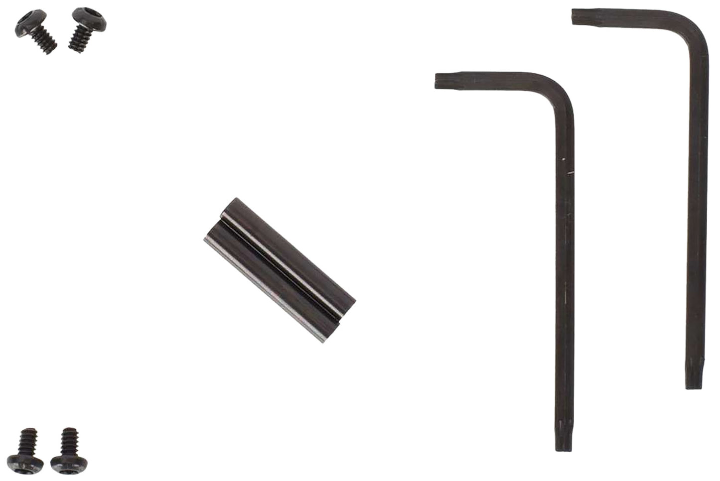 CMC Triggers 91401 Anti-Walk Pin Set Small Black Anodized Steel AR-15