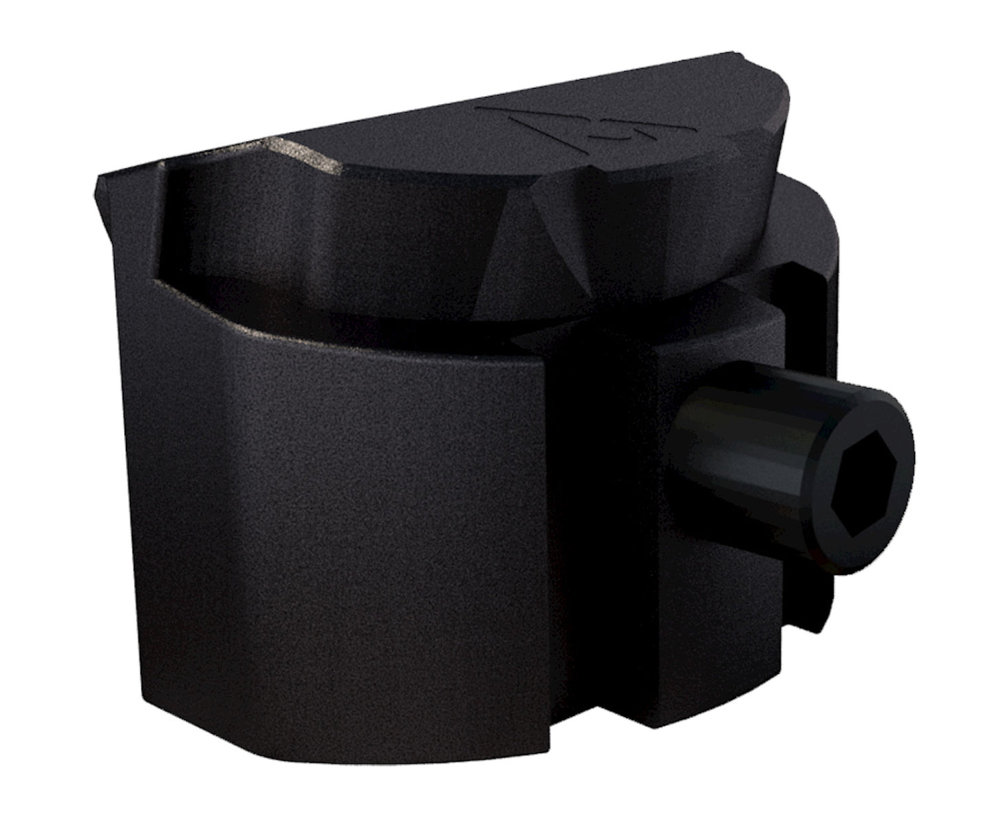 Rival Arms RA75G111A Grip Plug Compatible w/Glock Gen4 (except 36/42/43), Black Anodized Aluminum
