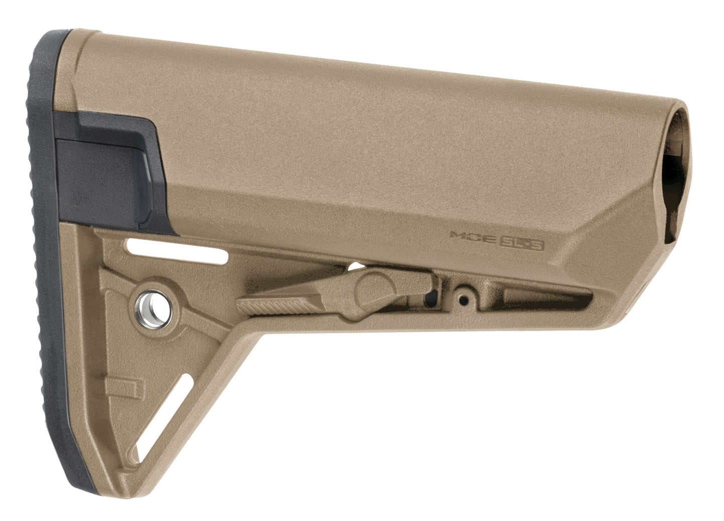 Magpul MAG653FDE MOE SL-S Carbine Stock Flat Dark Earth Synthetic for AR-15, M16, M4 with Mil-Spec Tube (Tube Not Included)