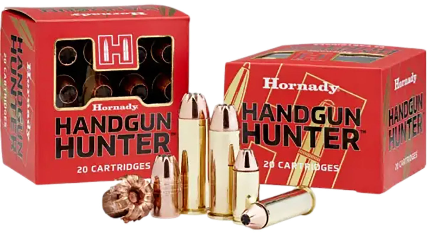 Hornady 9052 Handgun Hunter 357Mag 130gr Hornady MonoFlex 20 Per Box/10 Case