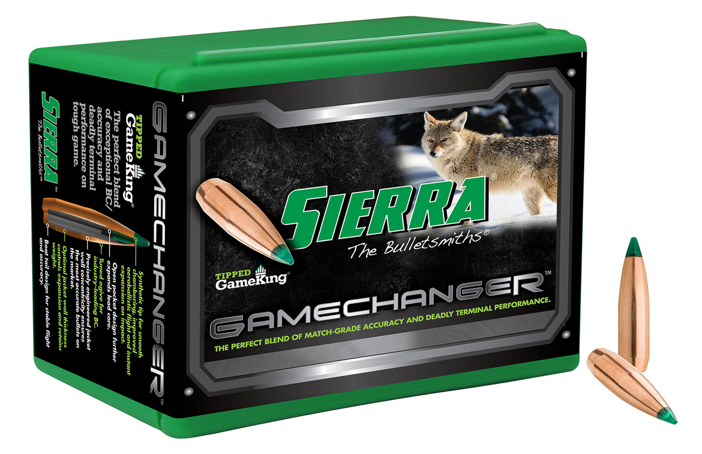 Sierra 4062 Tipped GameKing 22Cal 64gr Tipped GameKing 100/Box