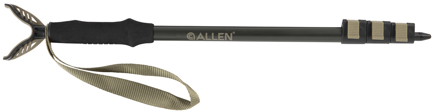 Allen 2163 Swift Shooting Stick Monopod Matte Black Aluminum w/Padded Grip Surface & 21.50-61" Vertical Adjustment