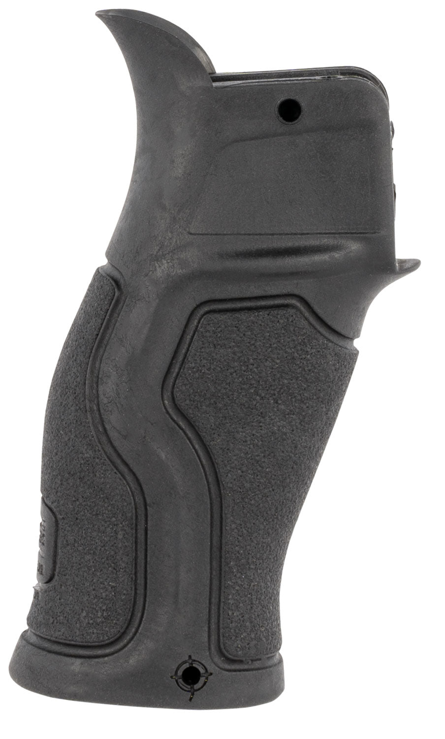 FAB Defense FXGRADUSB Gradus Ergonomic Rubberized Pistol Grip for AR-15/ AR-10/ M4/ M16/ SR-25 15° Reduced Grip Angle Black Reinforced Polymer Core