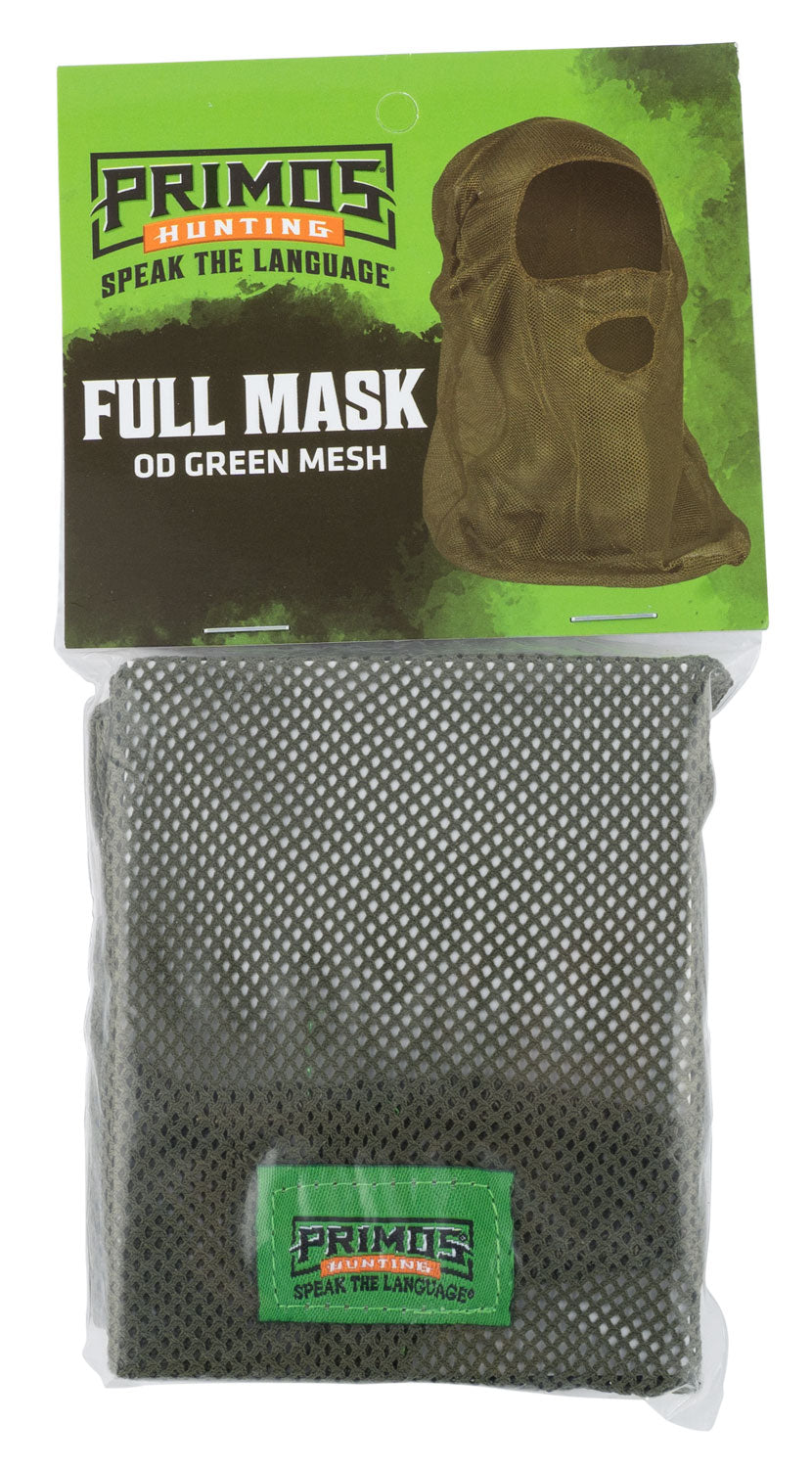 Primos PS6663 Mesh OD Green Mesh Full Face Mask OSFA