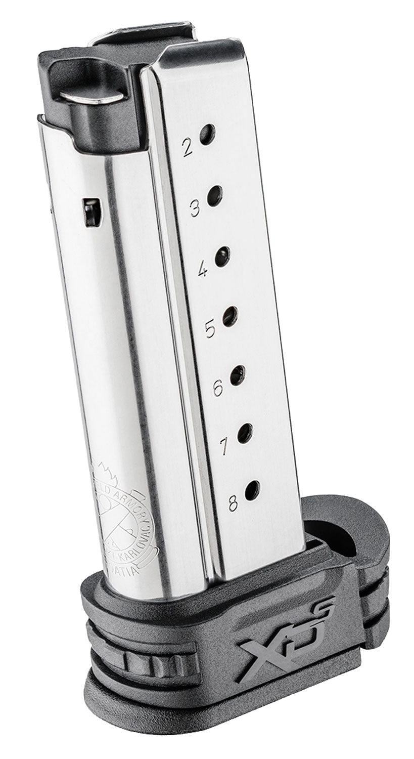 Springfield Armory XDS0908 XD-S 8rd 9mm Luger SS/Black Stainless Steel