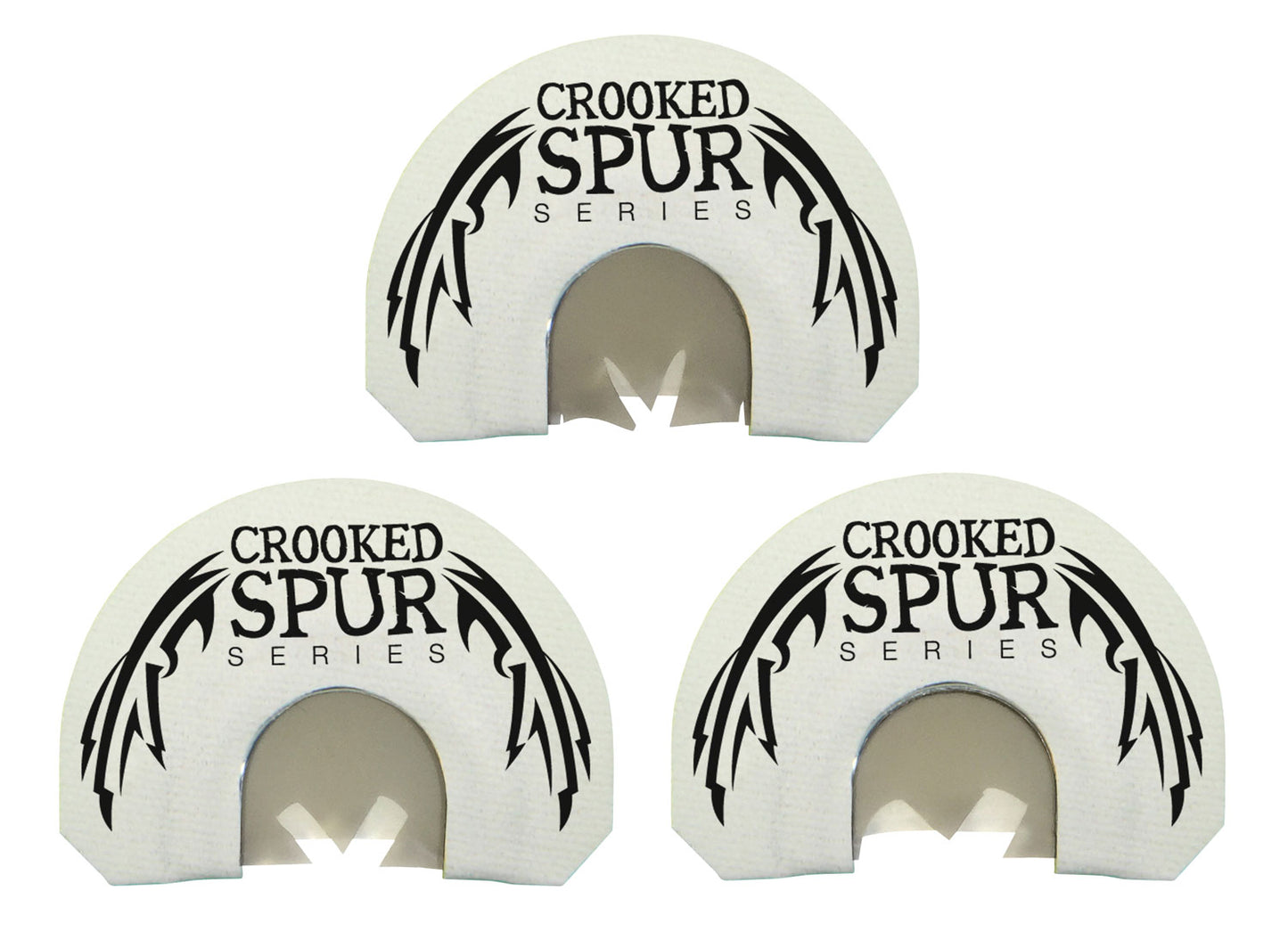 Foxpro CSGSCOMBO Crooked Spur Ghost Spur Combo Diaphragm Call, Attracts Turkey, Triple Prophylactic Reeds