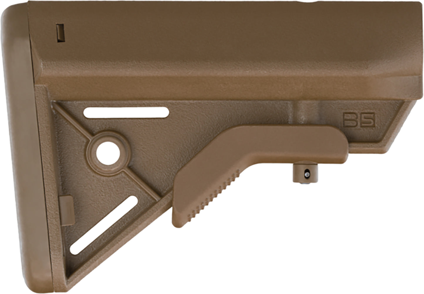 B5 Systems BRV1086 Bravo Coyote Brown Synthetic for AR-Platform with Mil-Spec Receiver Extension (Tube Not Included)
