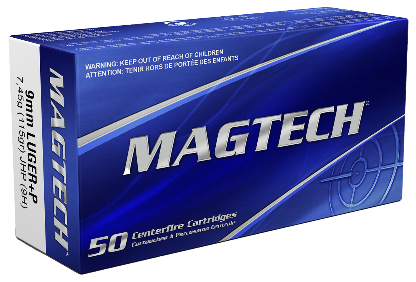 Magtech 32B Range/Training 32ACP 71gr Jacketed Hollow Point 50 Per Box/20 Case