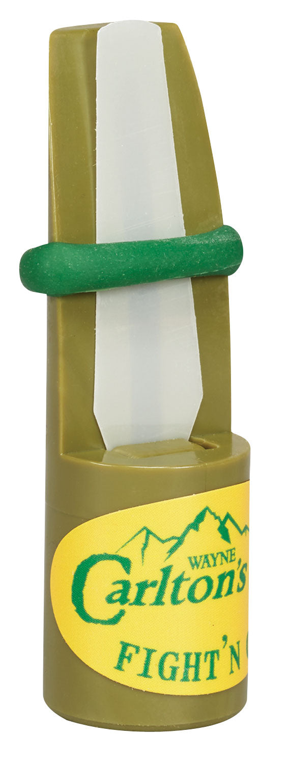 Wayne Carlton's Calls WCC70037 Fight'N Cow Open Call Cow Sounds Attracts Elk Green Plastic