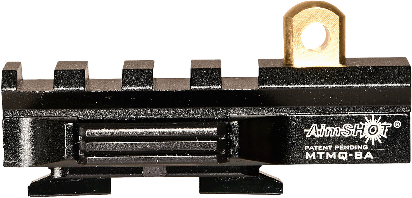 AimShot MTMQRBA M-Lok Quick Release Bipod Adapter Black Anodized