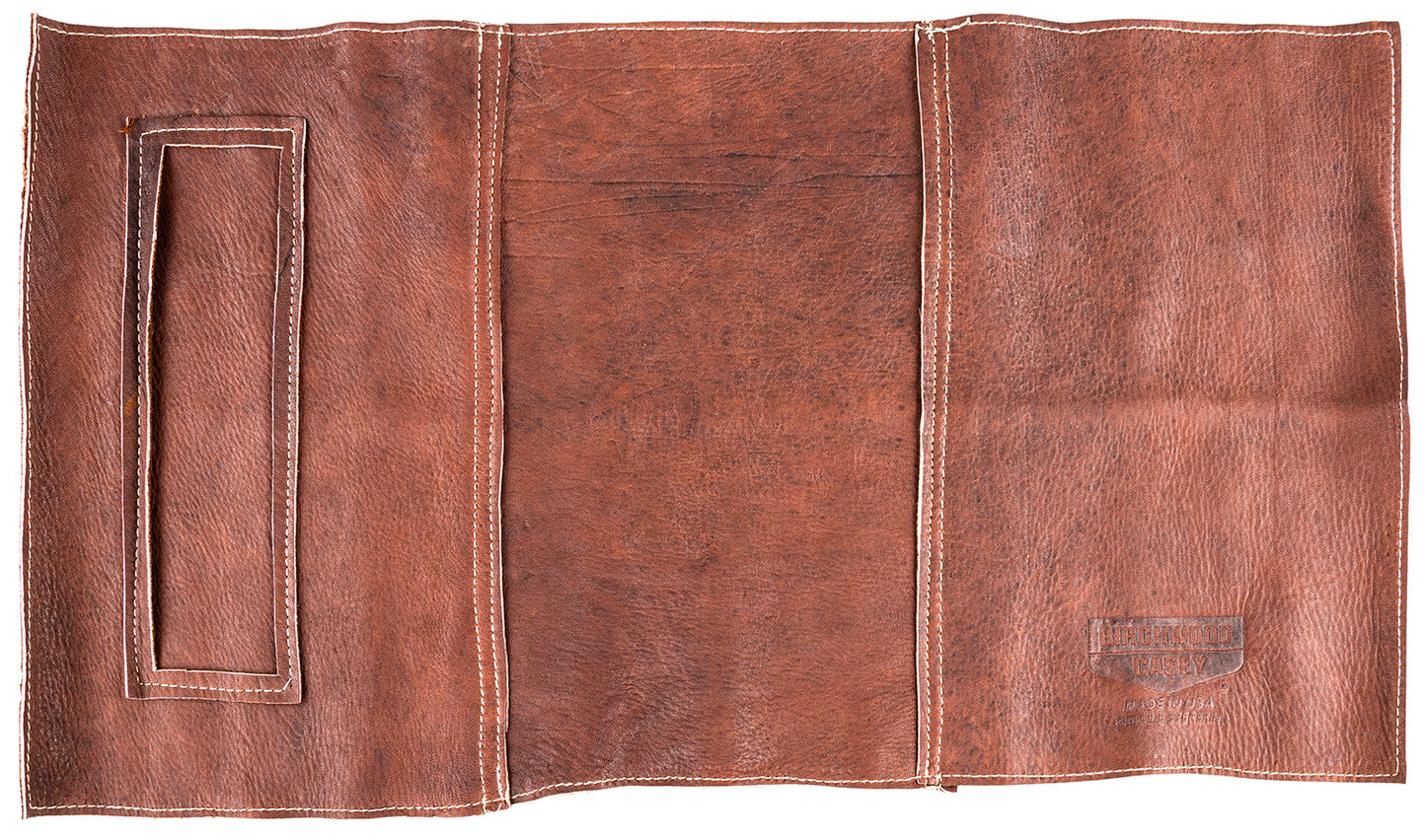 Birchwood Casey 30224 Handgun Deer Hide Service Mat Integrated Parts Tray 13" x 23.50"