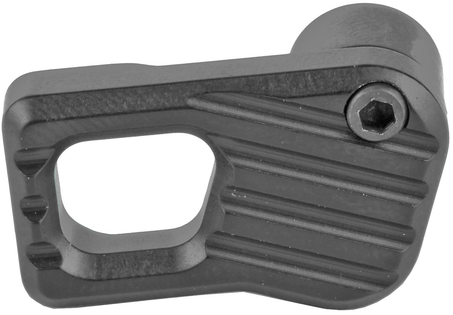 Battle Arms Development BADEMMRLB Enhanced Magazine Release Large Black Anodized 7075-T6 Aluminum for AR-15, AR-10