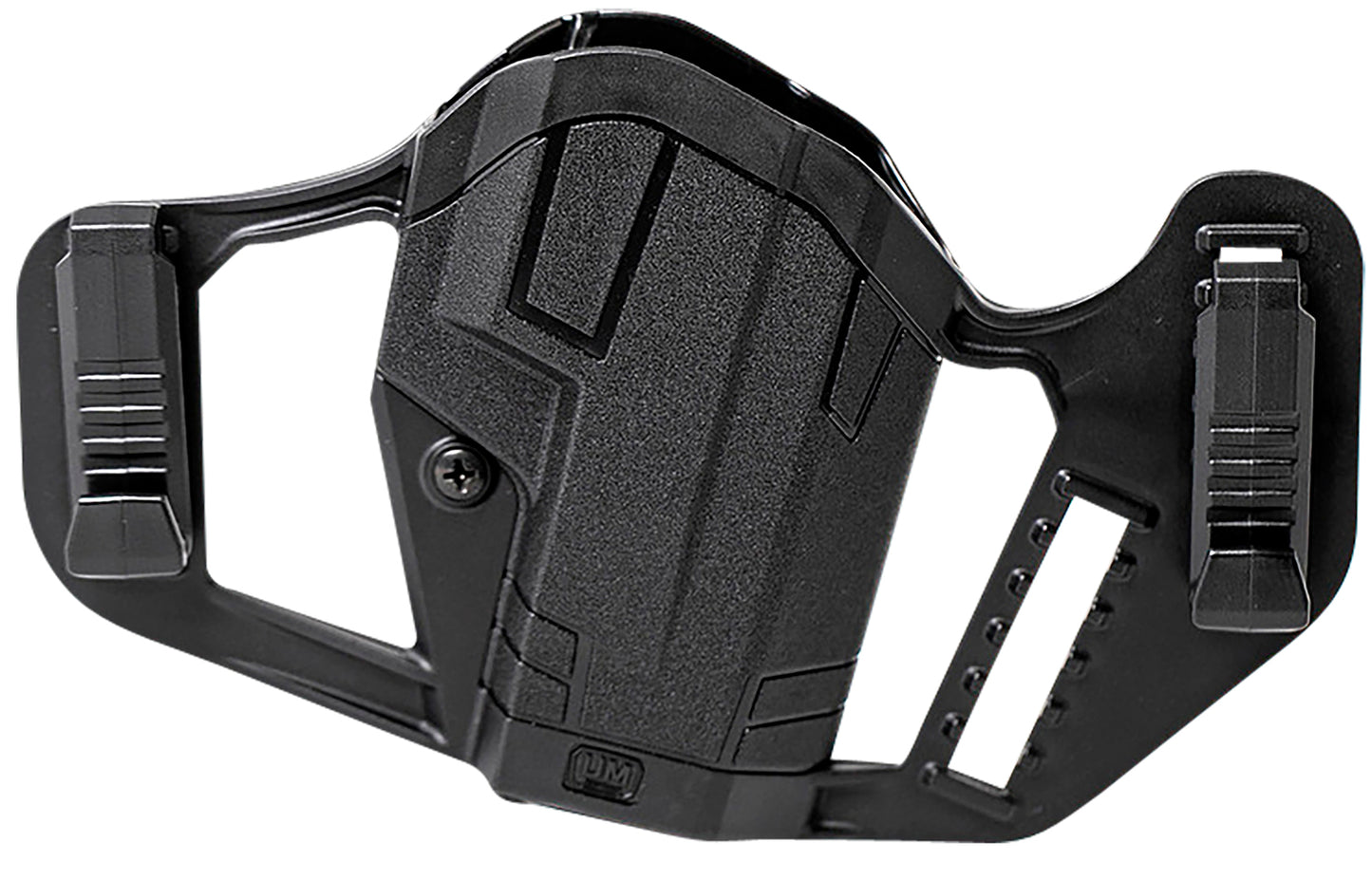 Uncle Mike's 79130 Apparition IWB/OWB Black Polymer Belt Clip Compatible w/Glock 43/43X Ambidextrous