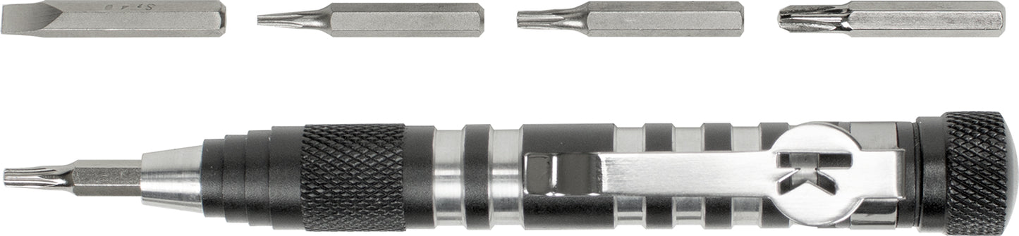 Kershaw TXTOOL TX Aluminum 4.80" Long Aluminum Silver/Gray Aluminum Handle