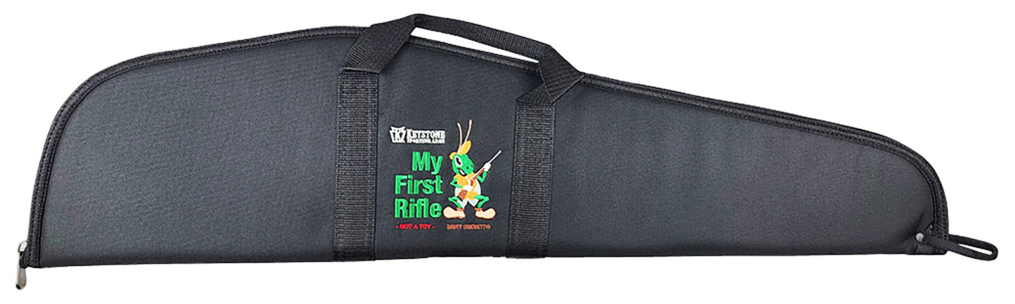 Crickett KSA035 Soft Rifle Case Black w/ White Logo Padded Zipper Closure 33" x 8"