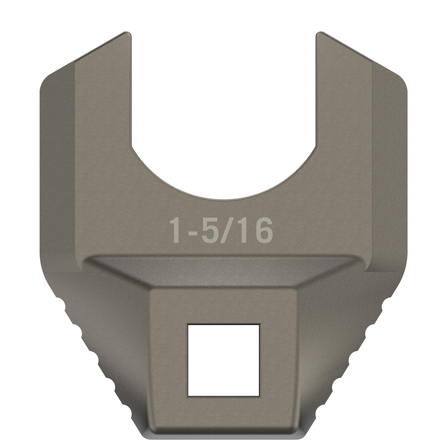 Real Avid AVMF1516BNW Master -Fit Barrell Nut Wrench 1 5/16" Titanium Titanium/Stainless Steel AR-Platform Free-Float Handle