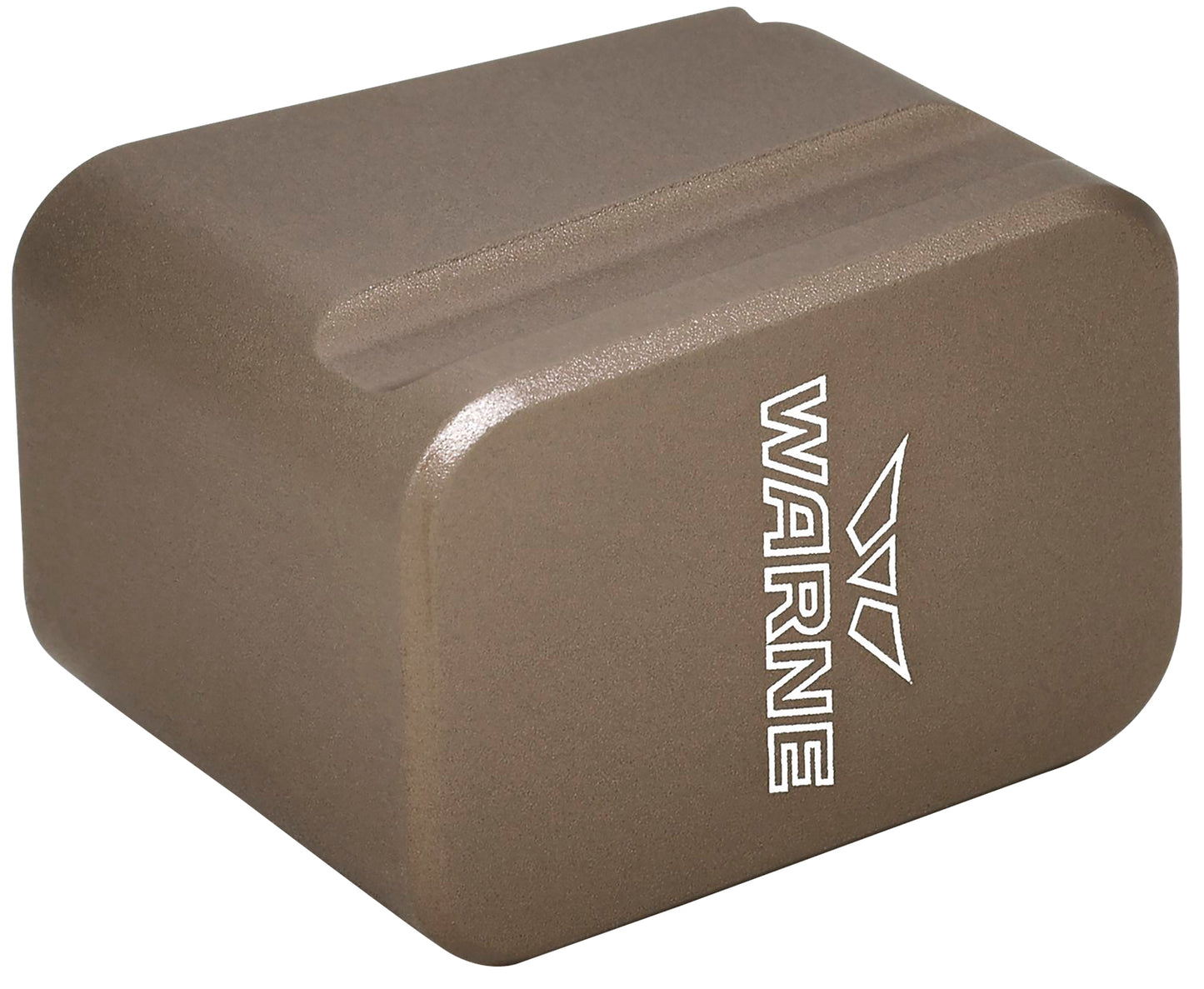 Warne 3113 Magazine Extension made of 6061-T6 Aluminum with Hardcoat Anodized Flat Dark Earth Finish for Glock 17, 22 Magazines (Adds 5rds 9mm Luger, 4rds 40 S&W)