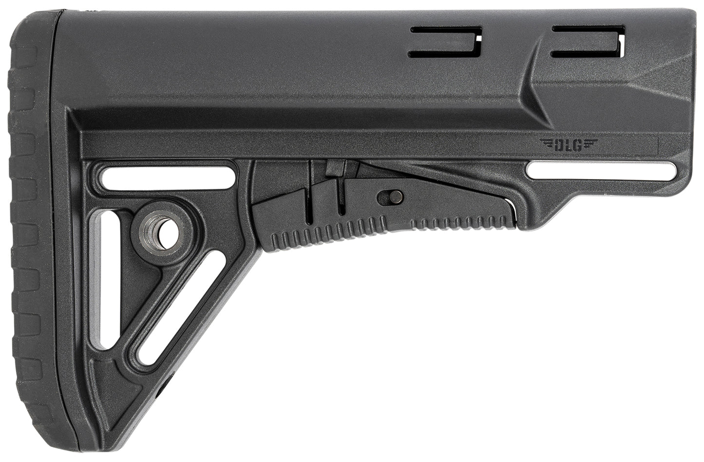 NcStar VG129 Sharp Mil-Spec Stock Black Synthetic Collapsible