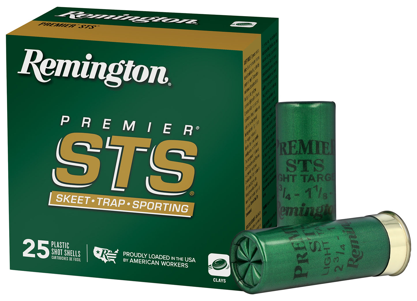 Remington Ammunition 20240 Premier STS 12 Gauge 2.75" 1 1/8 oz 7.5 Shot 25 Per Box/ 10 Cs