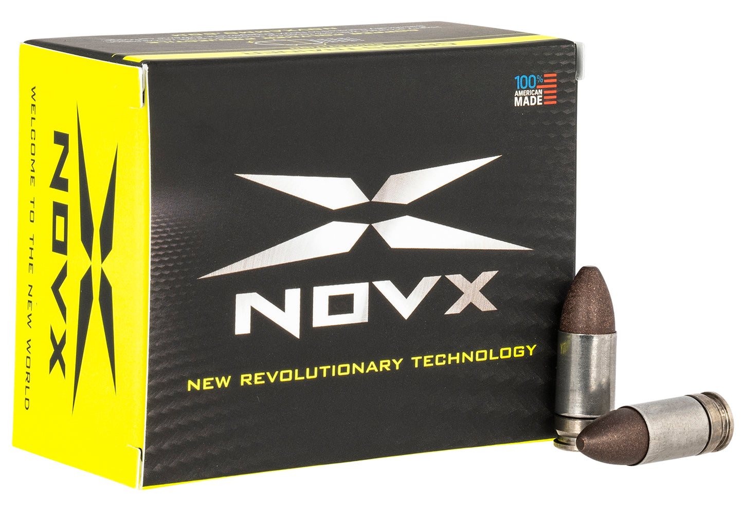 NovX 9CTCSS20 Cross Trainer 9mmLuger 65gr Copper Polymer Frangible 20 Per Box/10 Case