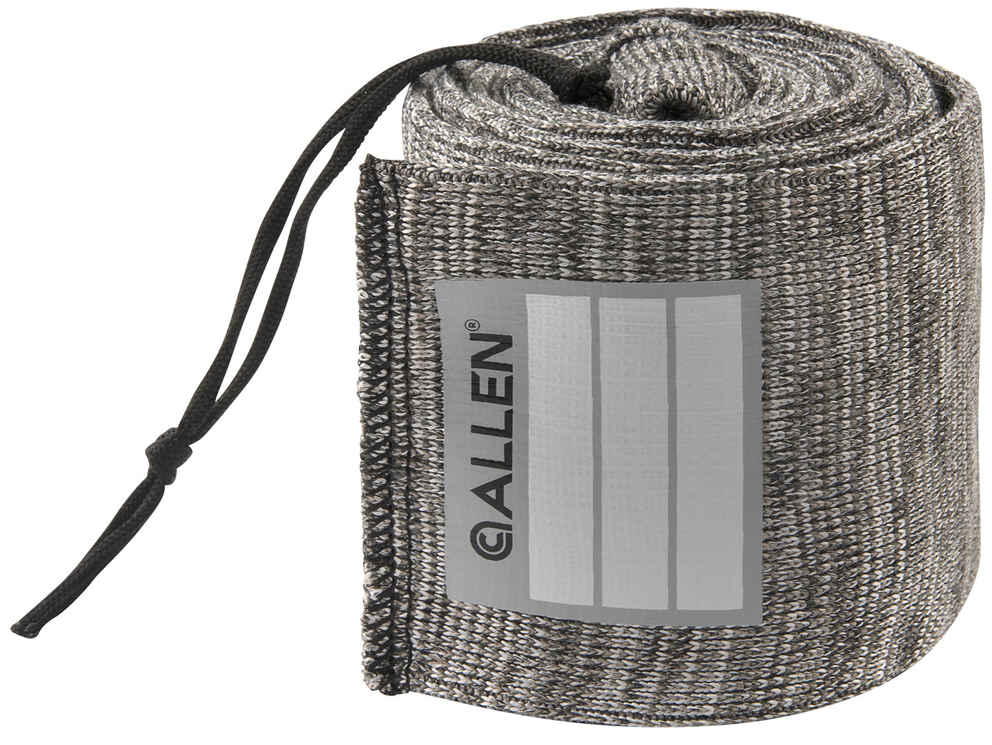 Allen 13169 Stretch Knit Gun Sock Gray Silicone-Treated Knit w/Custom ID Labeling Holds Muzzleloader 66" L x 3.75" W Interior Dimensions