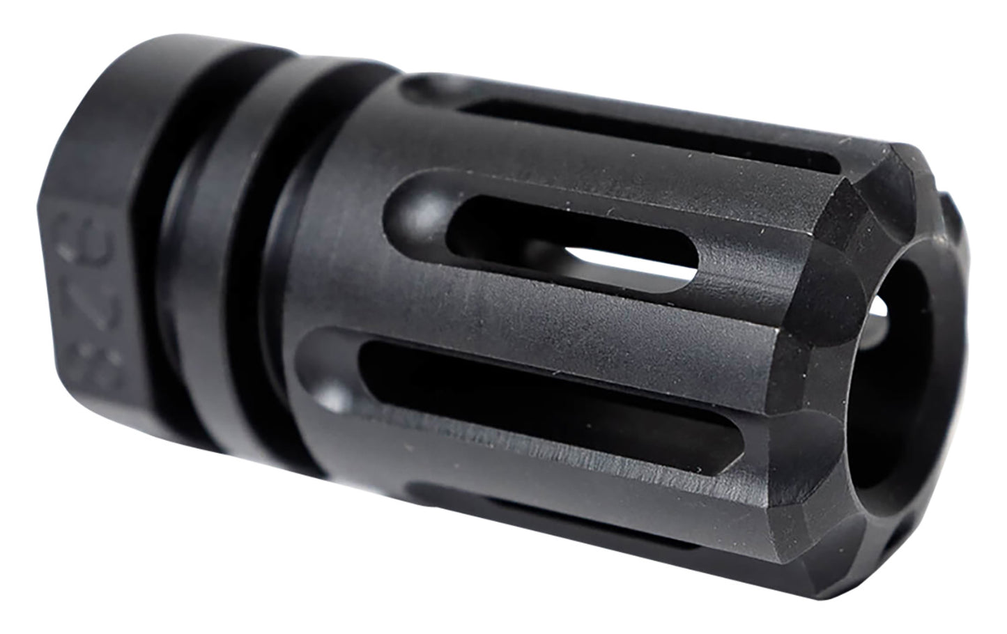 Angstadt Arms AAF09HHB28 Flash Hider Black Hardcoat Anodized Steel with 1/2"-28 tpi Threads 1.75" OAL for 9mm Luger