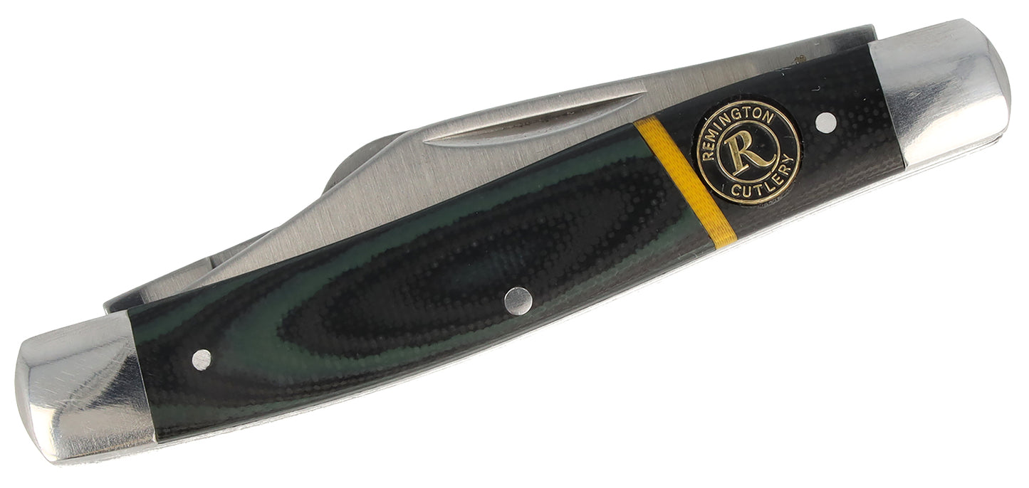Remington Accessories 15634 Hunter Stockman Folding Stainless Steel Blade Multi-Color G10 Handle