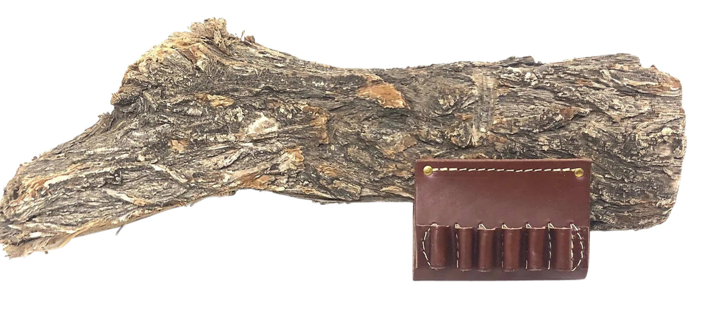 Hunter Company 0500 Cartridge Belt Slide Chestnut Tan Leather 50 Cal 6rd 2"