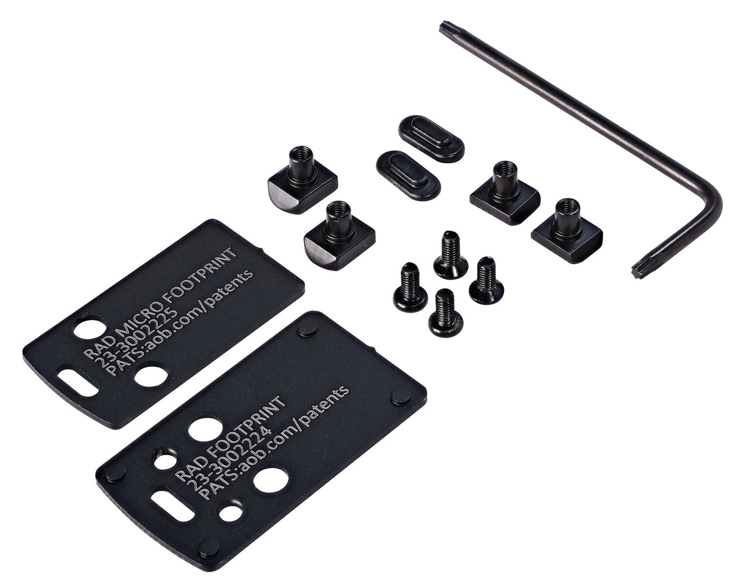 Crimson Trace 013000054 CT RAD Dovetail Mounting Kit Black