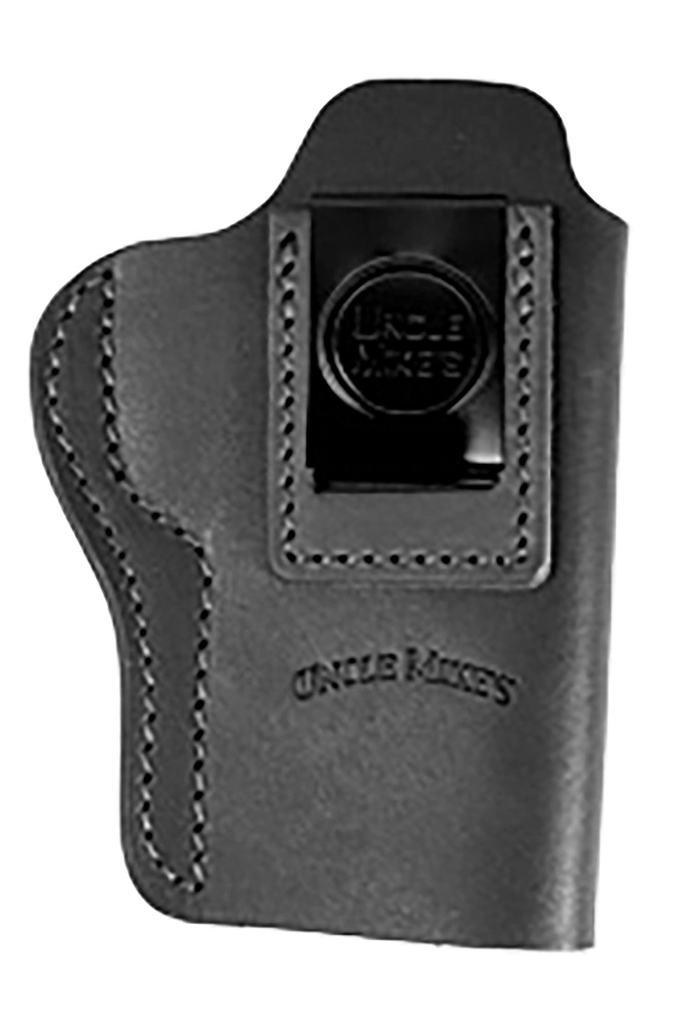 Uncle Mikes-leather(1791) UMIWB5MBLA Inside the Waistband IWB Size 05 Matte Black Leather Belt Clip Fits Sig P320 Right Hand