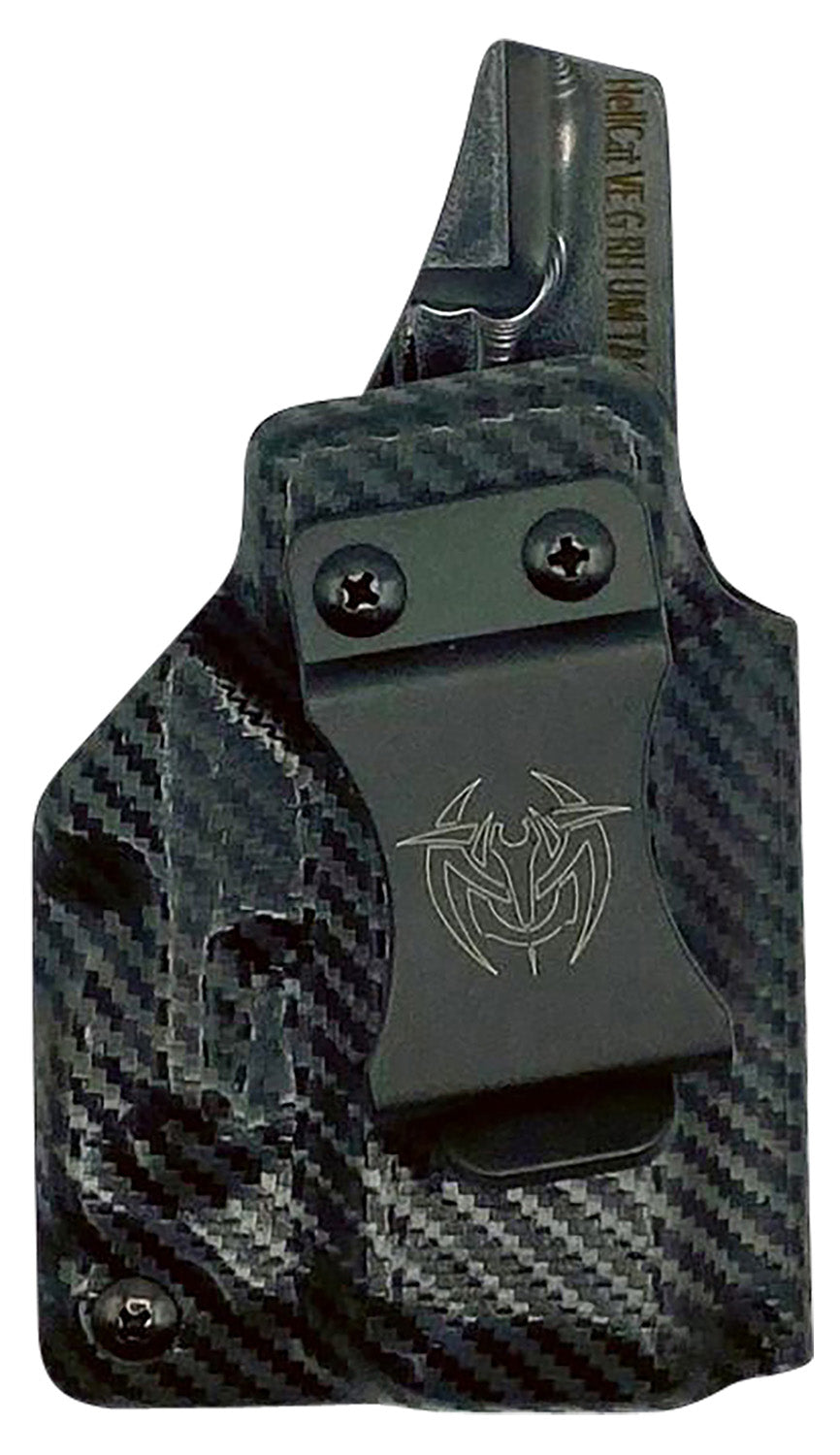 Viridian 9500293 UM Tactical Qualifier IWB/OWB Black Boltaron Belt Clip/Belt Loop Fits Springfield Hellcat Right Hand