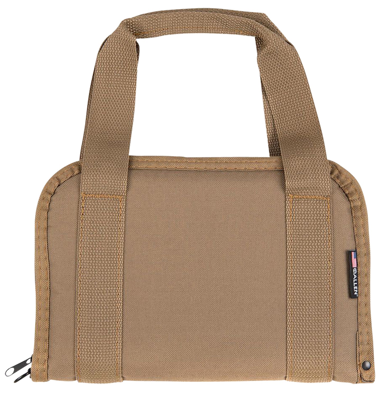 Allen 3642 Pistol Tote Flat Dark Earth Endura 11.50" Long Lockable Holds 1 Handgun