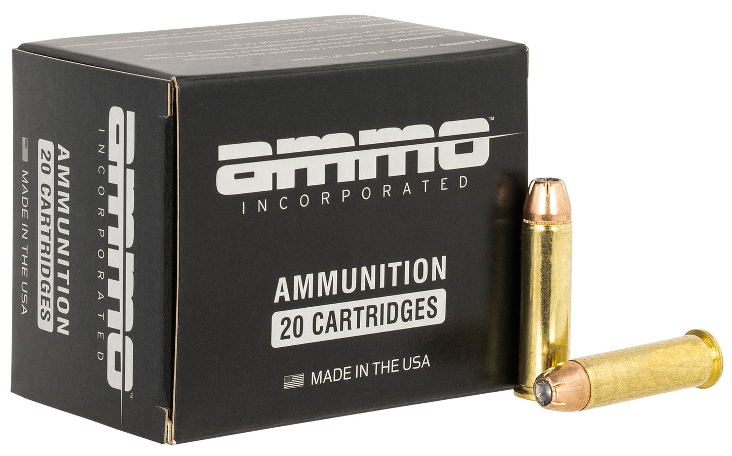 Ammo Inc 357125JHPA20 Signature 357Mag 125gr Jacket Hollow Point 20 Per Box/10 Case
