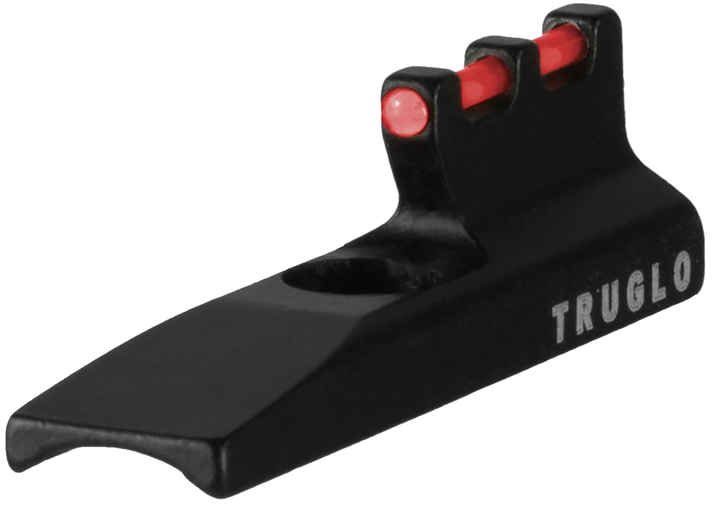 TruGlo TGTG975RB Rimfire Rifle Fiber-Optic Front Sight Black | Red Fiber Optic