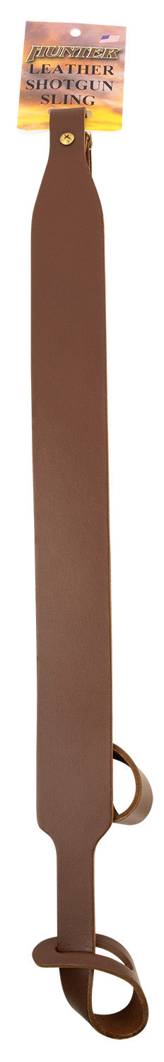 Hunter Company 065533 Plain Brown Leather, For Shotgun