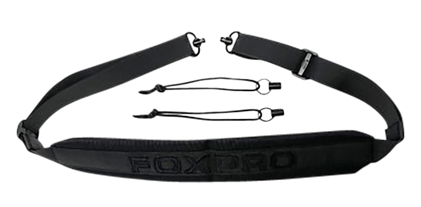 Foxpro SLINGFXPBLK Carry Sling Black Nylon with QD Swivels, Padded Shoulder Strap, Adj. Sling Includes QD Attachment Points