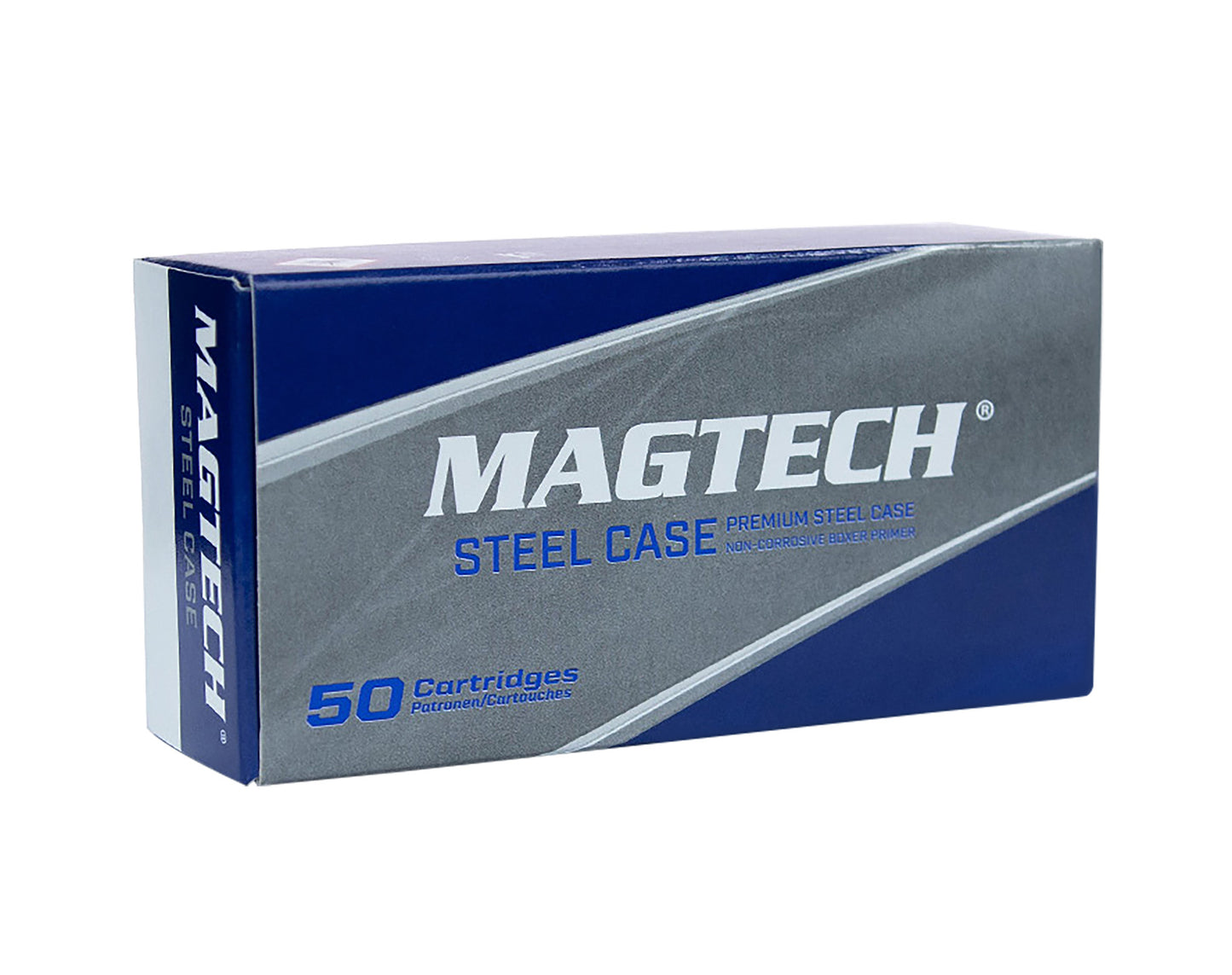 Magtech 9AS Steel Case 9mm 115gr Full Metal Jacket 50 Per Box/20 Case