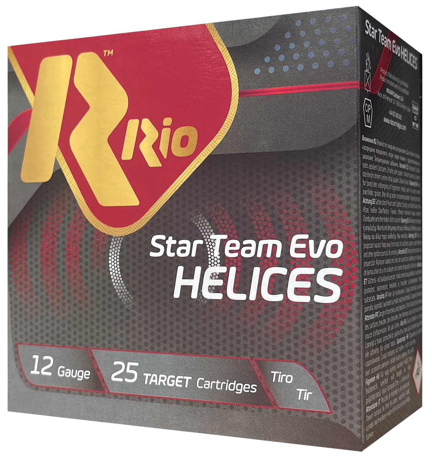 Rio Ammunition STH2875 Star Team EVO 12Gauge 2.75" 1oz 7.5Shot 25 Per Box/10 Case