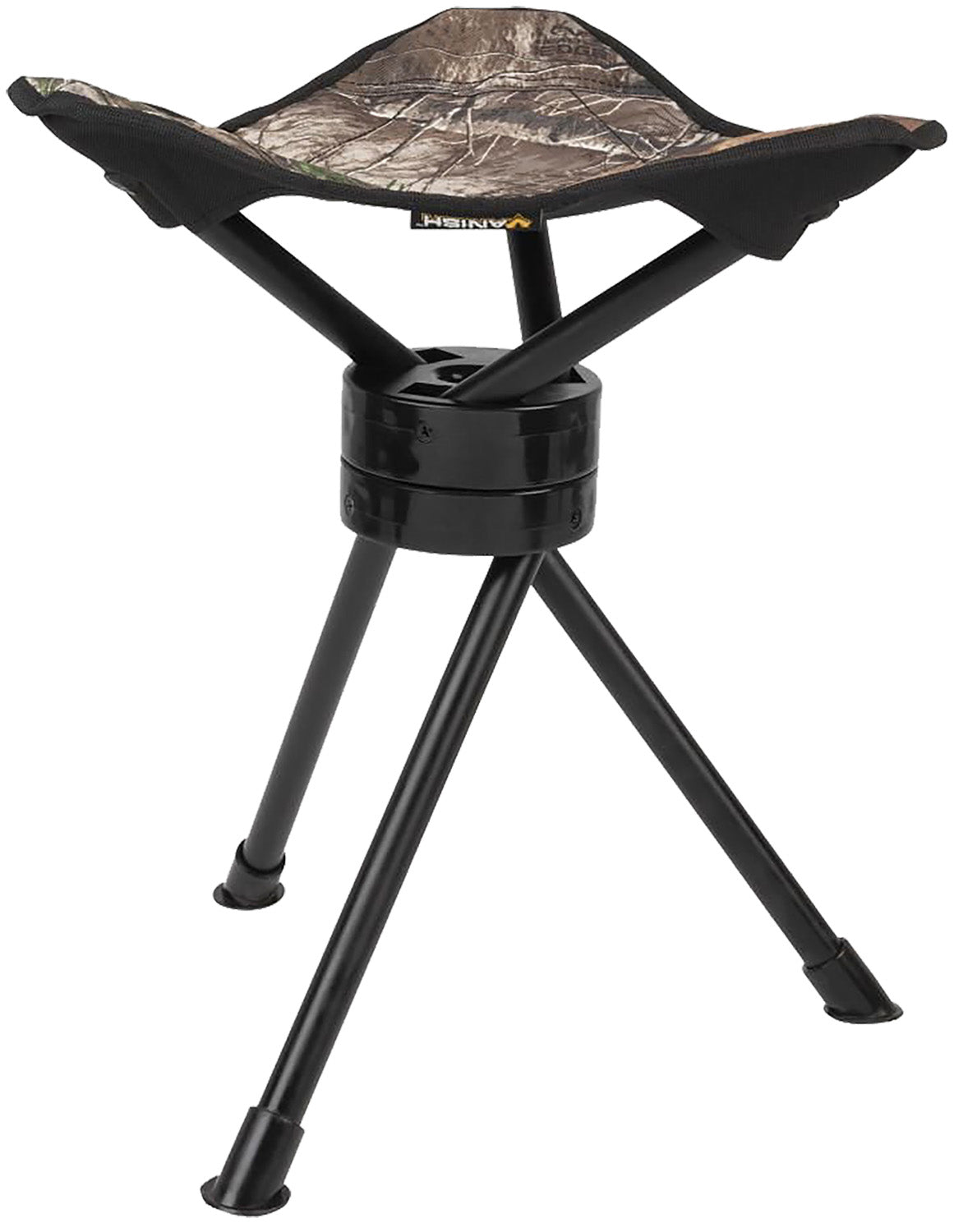 Vanish 5913 Swivel Tripod Stool Realtree Edge Steel