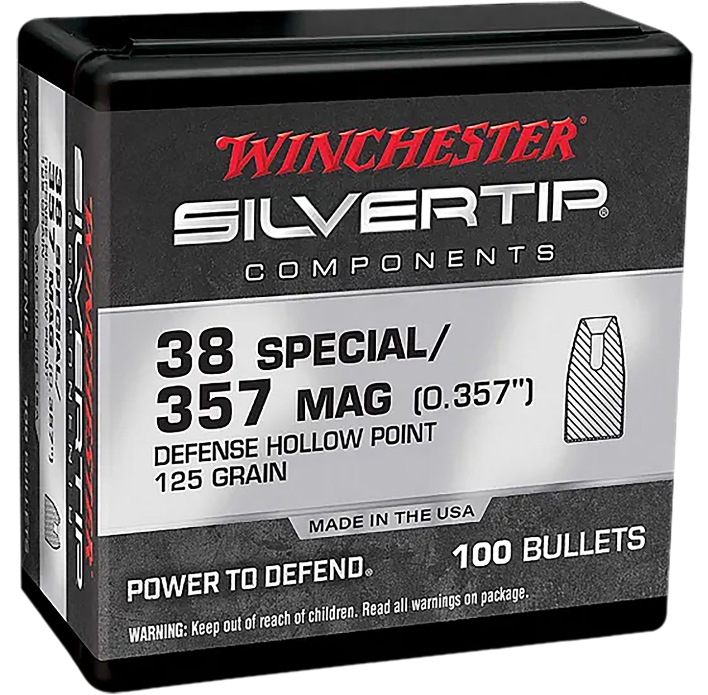 Winchester Ammo WB38ST125X 38Special 125gr 100 Per Box/10 Case