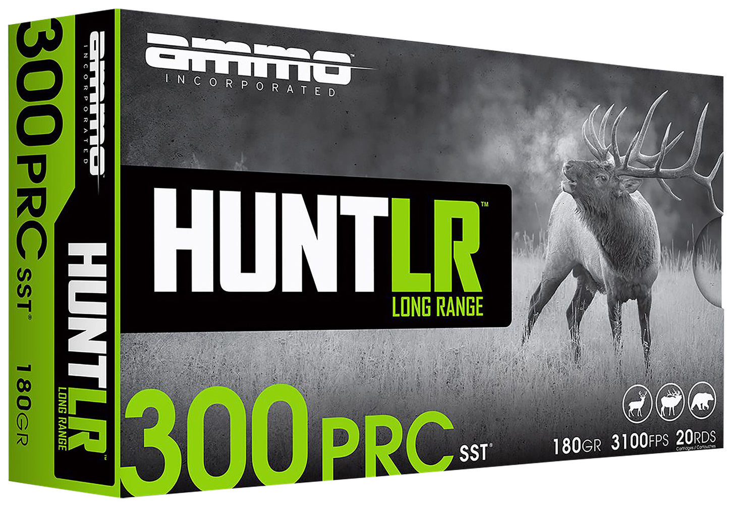 Ammo Inc 300PRC180SSTA20 Hunt Long Range 300PRC 180gr Super Shock Tip 20 Per Box/10 Case
